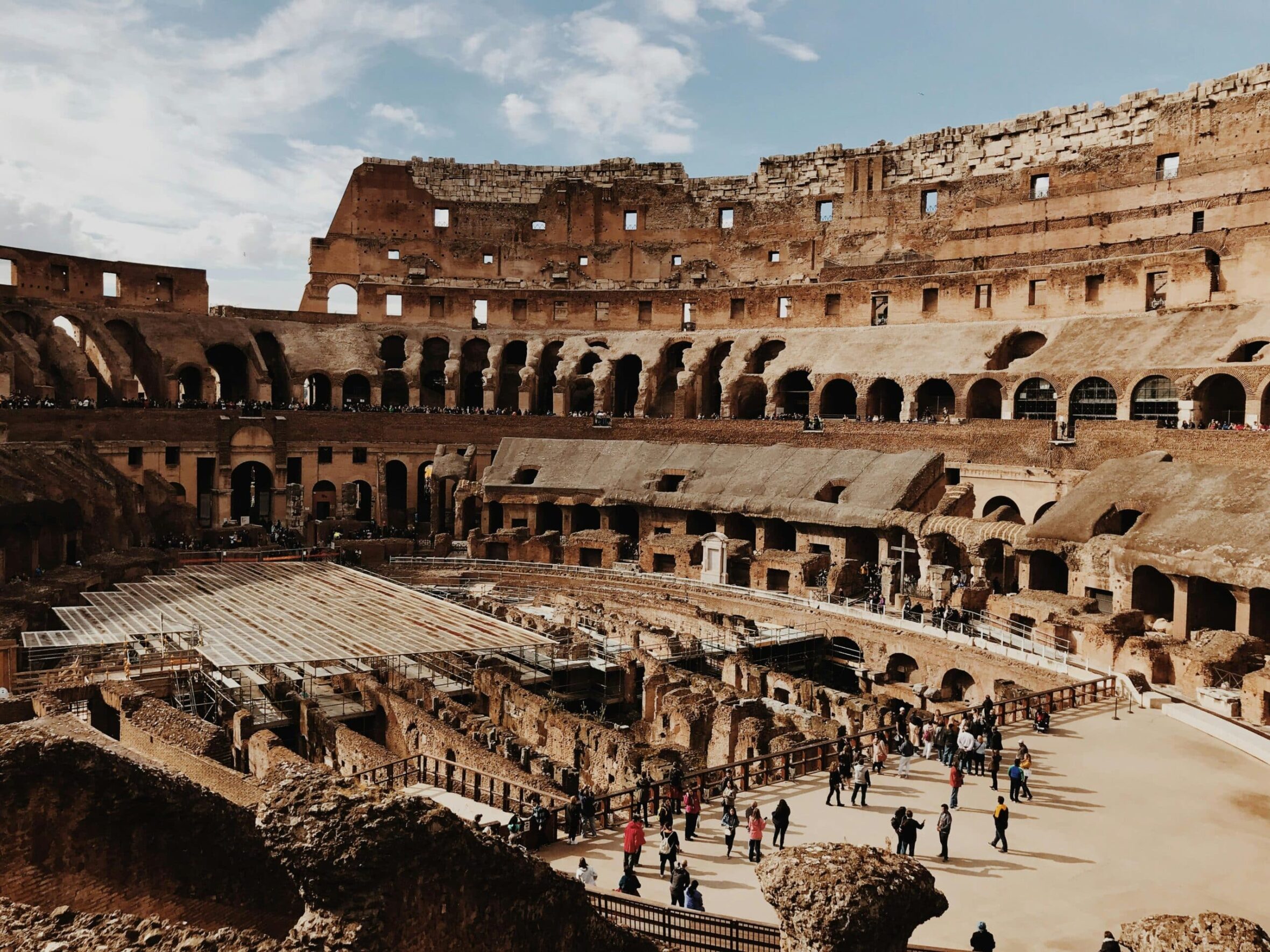journey - colosseum and roman forum img