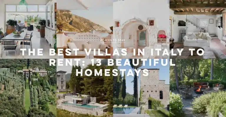 Villa rentals in Italy