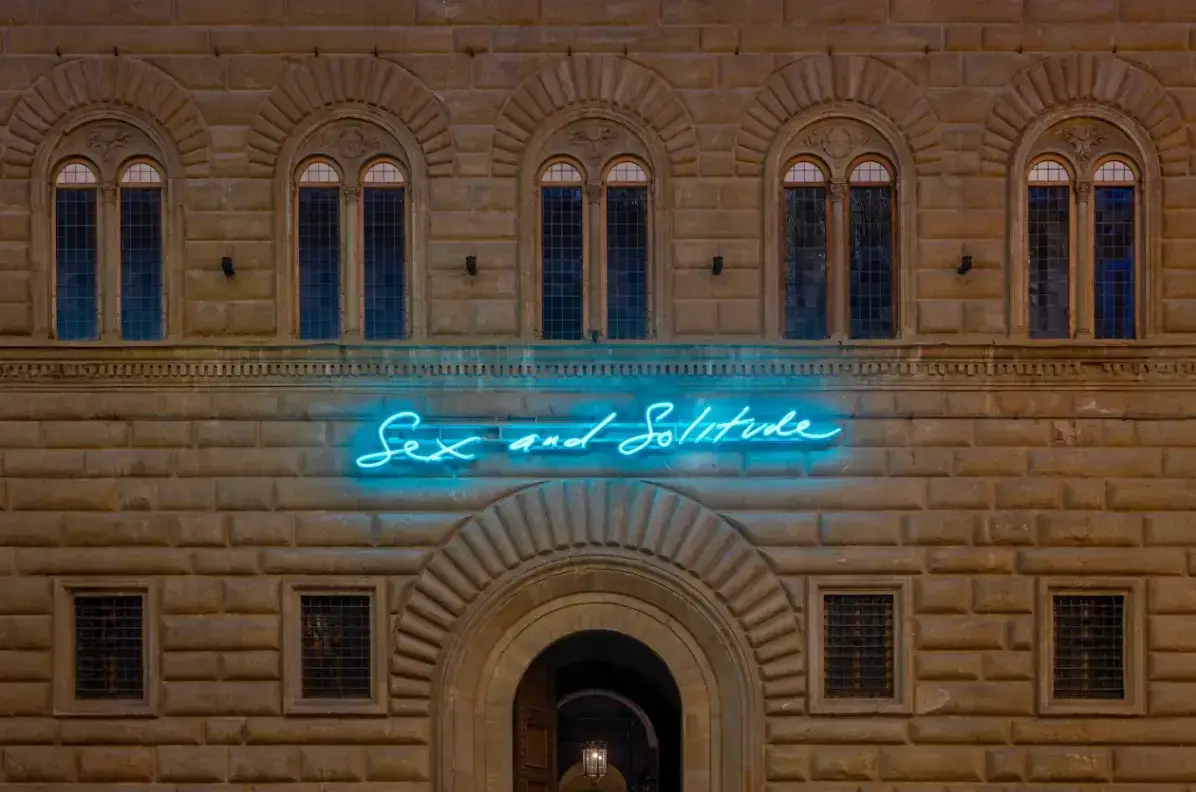 Tracey Emin in Florence “Sex and Solitude” Contemporary Art Exhibition